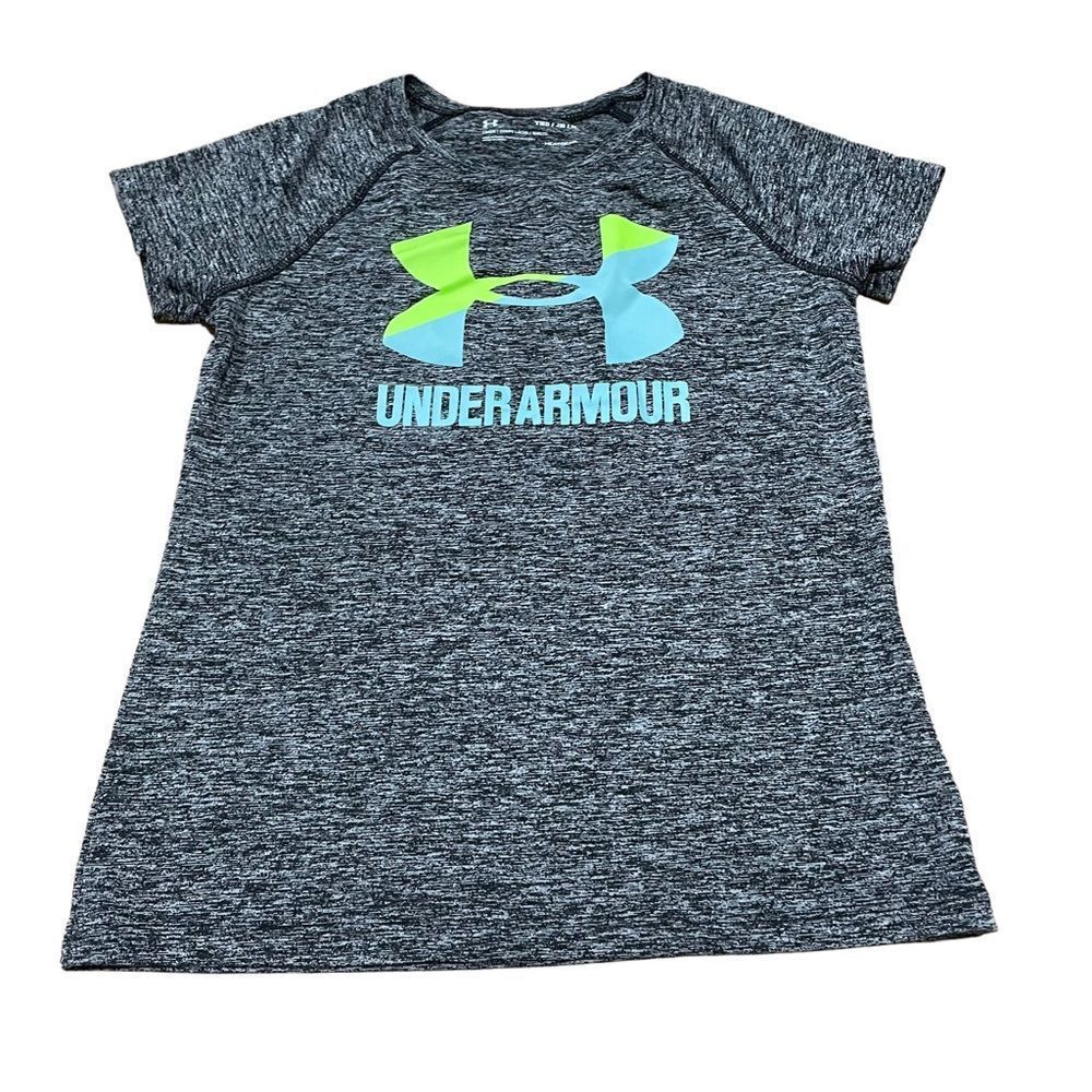 Under Armour Gray Graphic Short Sleeve T-Shirt